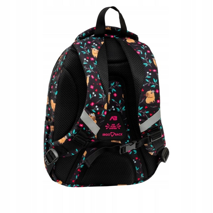 ASTRABAG KAPIBARA SCHOOL BACKPACK SATCHEL for girls class.1-3 Manufacturer code 502026012
