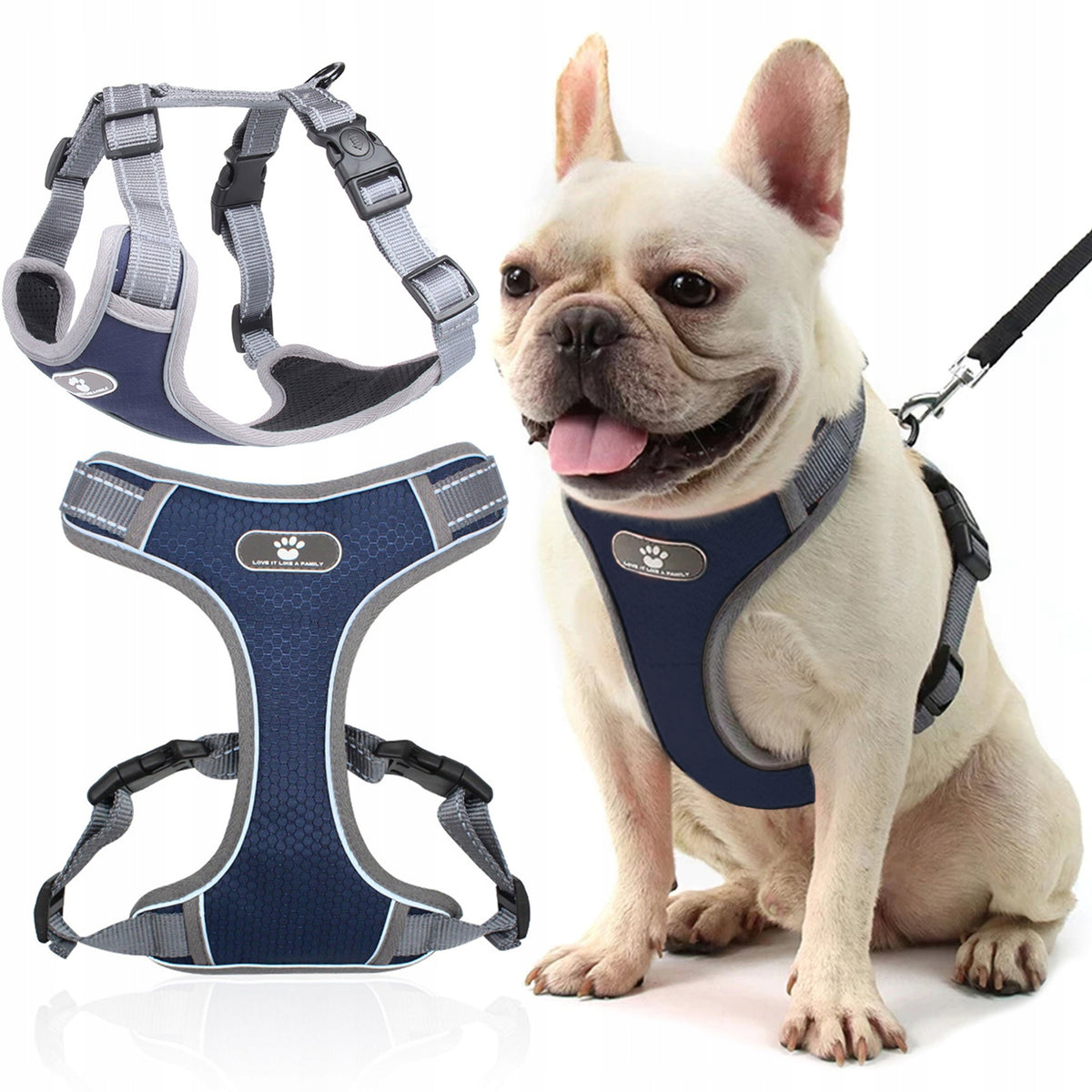 ASTRO NAVY BLUE R. S DOG TRAINING HARNESS FOR SMALL DOG