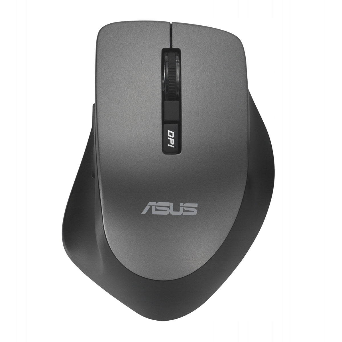ASUS WT425/Ergonomická/Optická/Pro praváky/1 600 DPI/Bezdrátové USB/Šedá