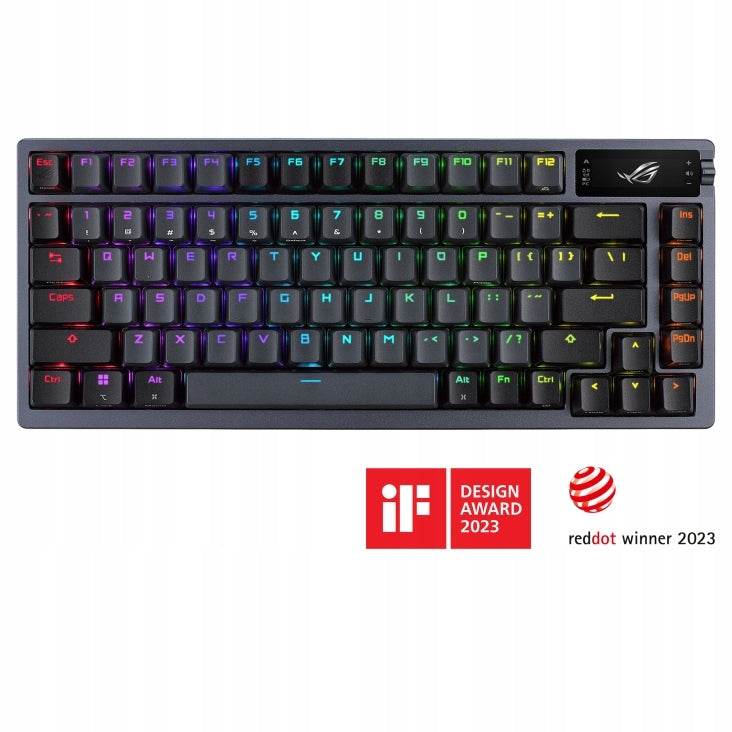 ASUS klávesnice ROG AZOTH, mechanická, Bluetooth, US, černá