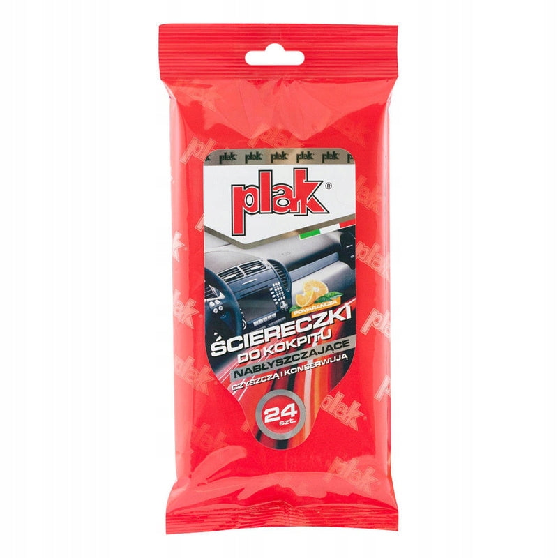 ATAS PLAK COCKPIT CLOTHS ORANGE 24pcs