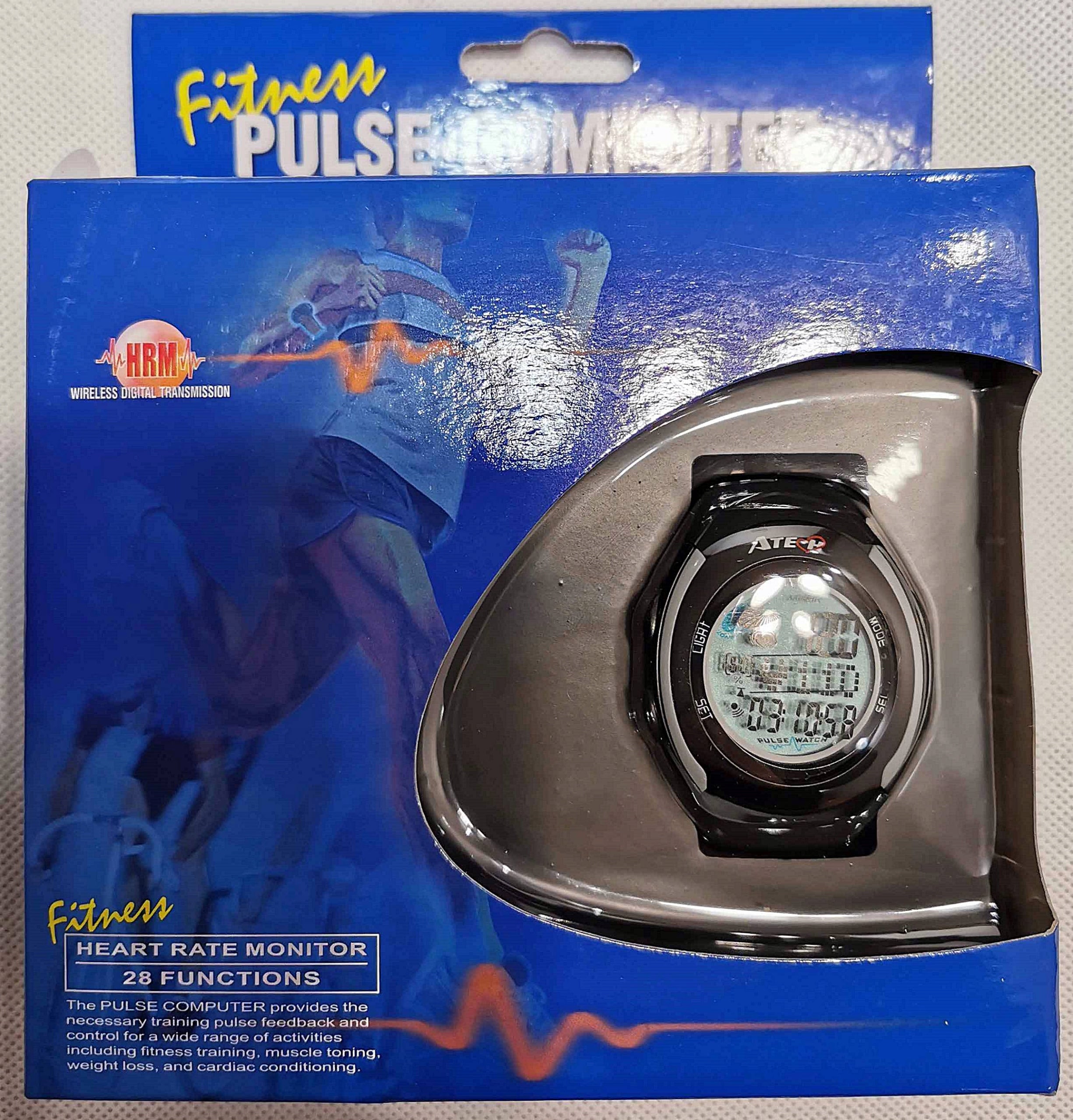 ATECH HRMF28 Heart Rate Monitor+Handle+Bicycle Holder