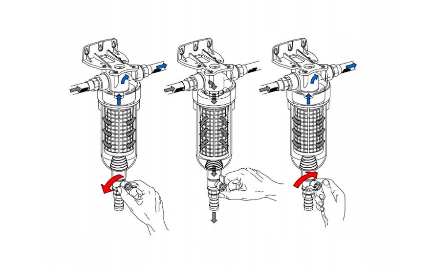 ATLASFILTRI Self-cleaning filter HYDRA 1'' without pressure gauges Manufacturer code RA6000012