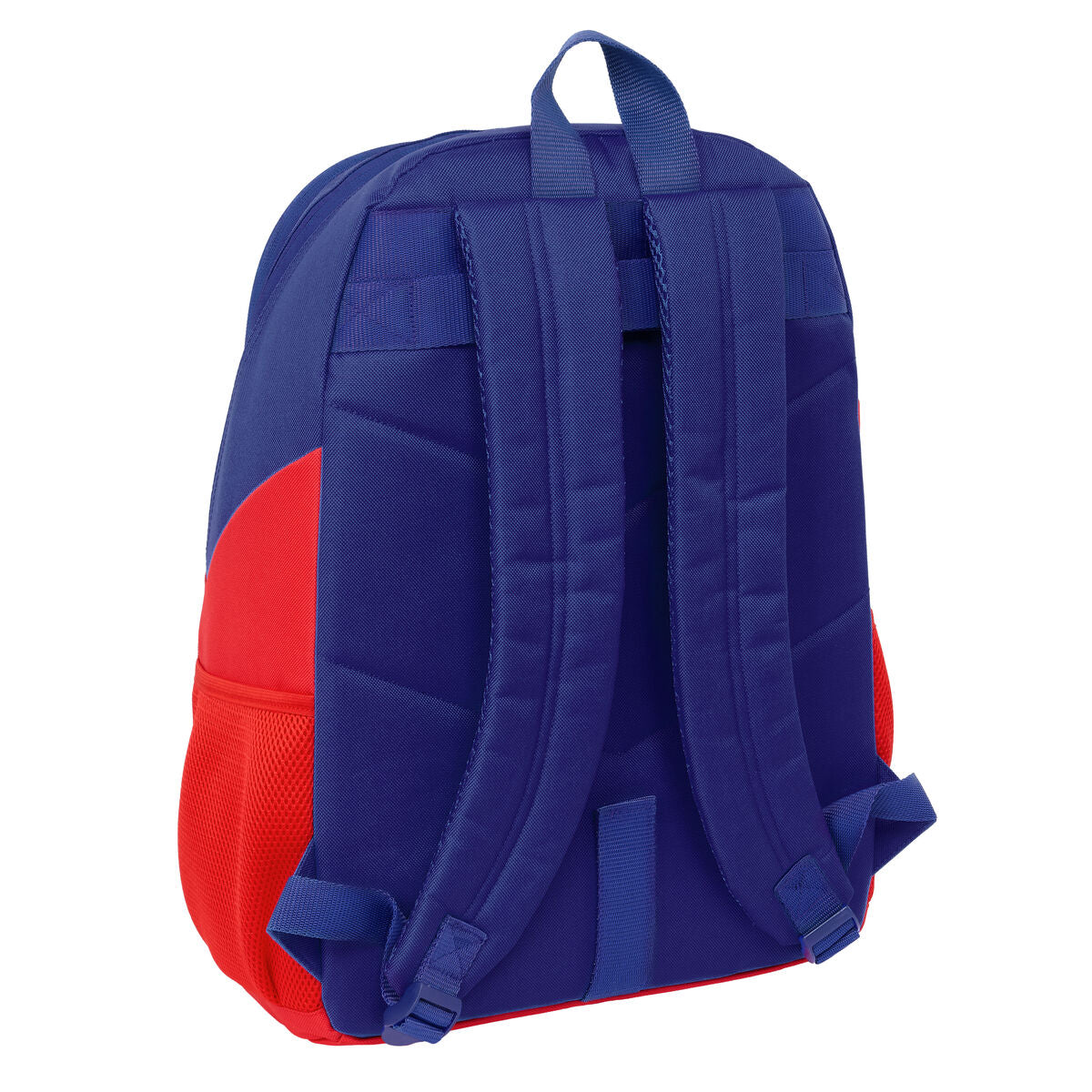 ATLETICO MADRID BACKPACK FOR SCHOOL LARGE ORIGINAL ROOMY RED WHITE Packaging status original