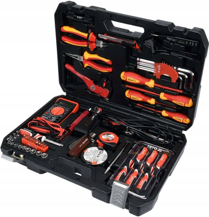 ATO YT-39009 ELECTRICIAN TOOL KIT 68CZ 1000V KEY CURRENT METER