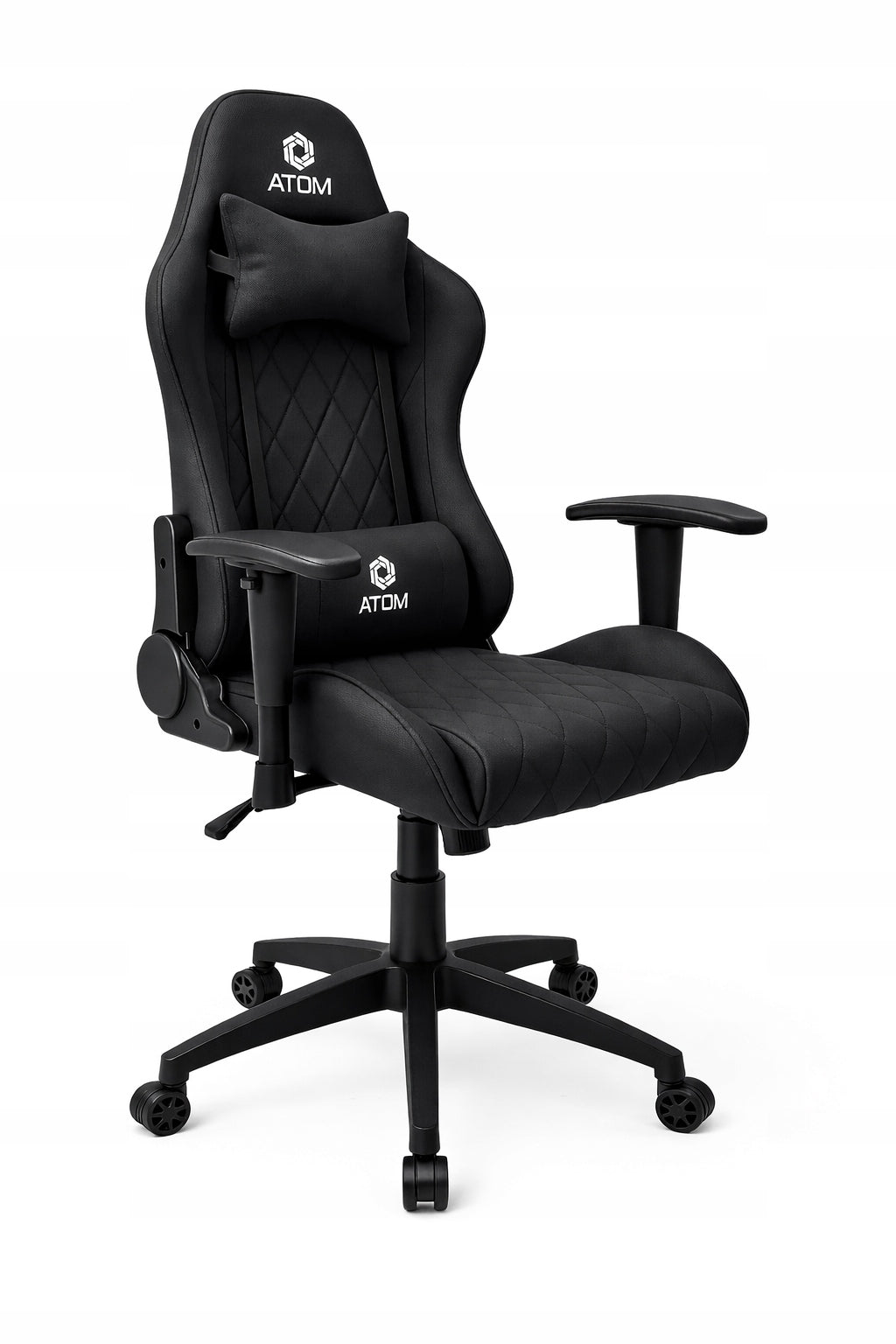 ATOM GP Gaming Chair Quilted Player Chair Bucket Swivel Fabric