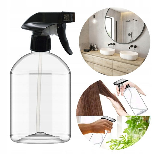 ATOMIZER BOTTLE spray 500 ml plastic PET for cleaning chemicals