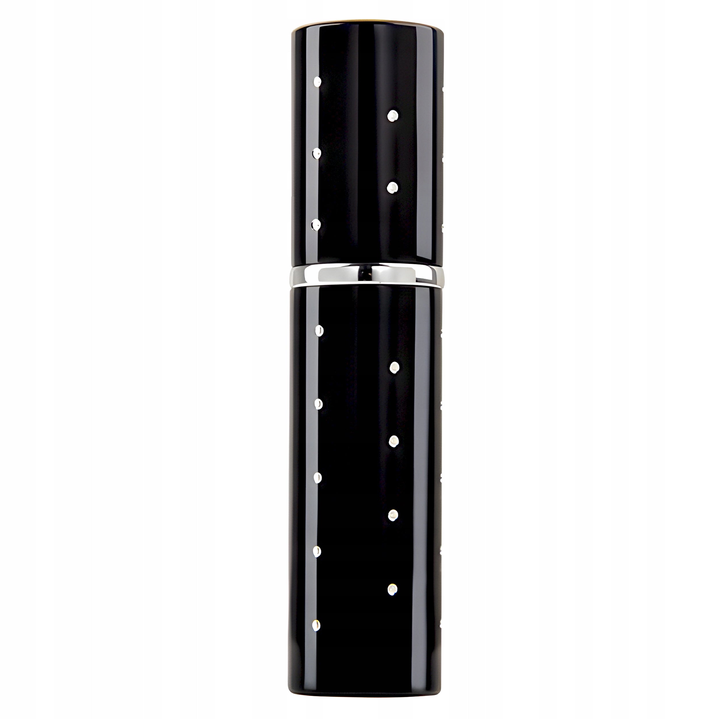 ATOMIZER FOR PERFUME VIAL 10ml CRYSTALS BLACK PERFUME BOTTLE