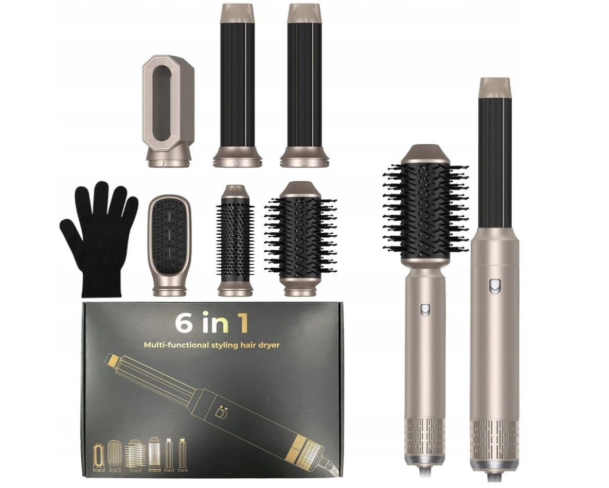 ATOPSKINS WT-632 Hair Styling Kit 6in1 1000W