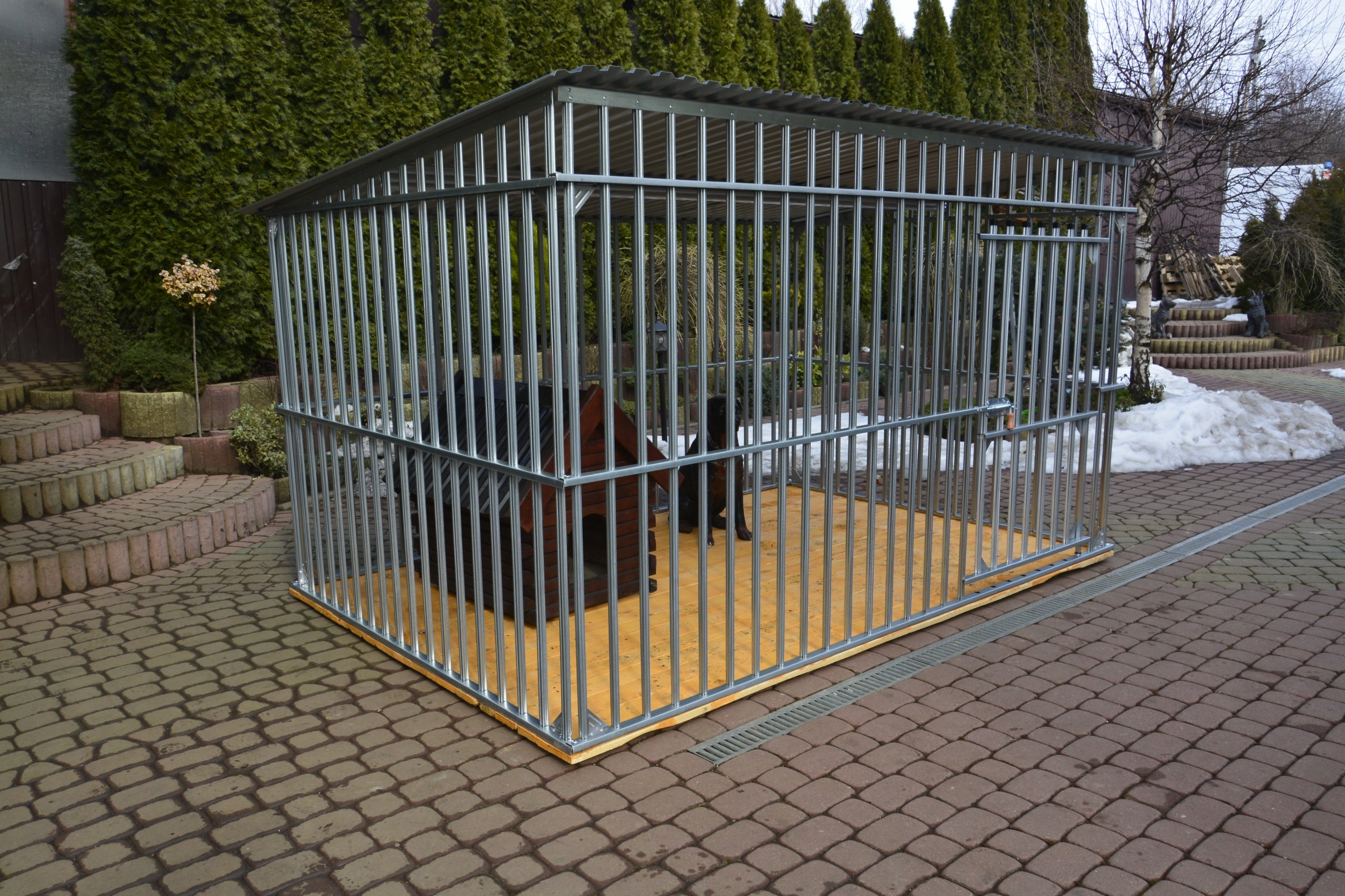ATOS dog playpen 3x2 playpens, ALL GALVANIZED Brand Konstal