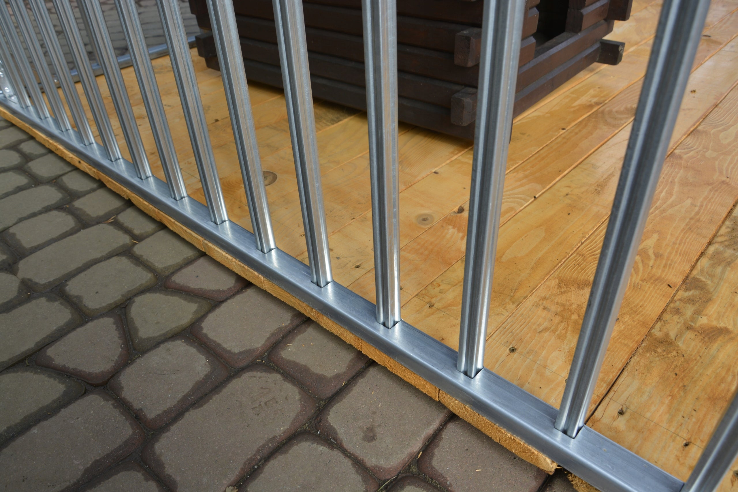 ATOS dog playpen 3x2 playpens, ALL GALVANIZED Product height 171 cm