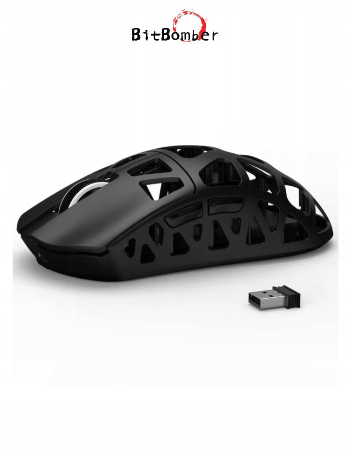 ATTACK SHARK R3 Black Ultra-Light 8K Wireless Gaming Mouse