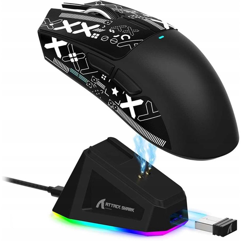 ATTACK SHARK X11 Gaming Mouse Wireless RGB LED