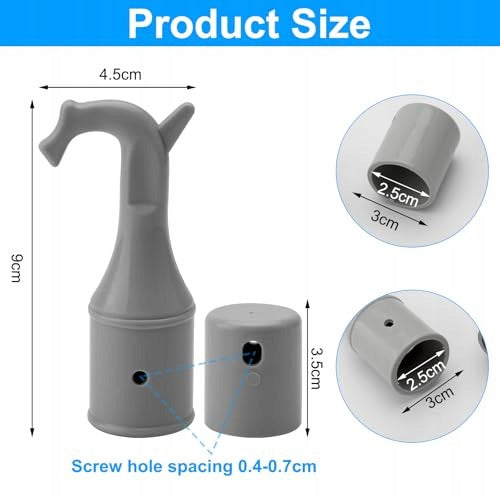 ATTIC HOOKS FOR ABS ROOF WINDOWS NON-SLIP 2 PCS STEEL Manufacturer code Bez marki
