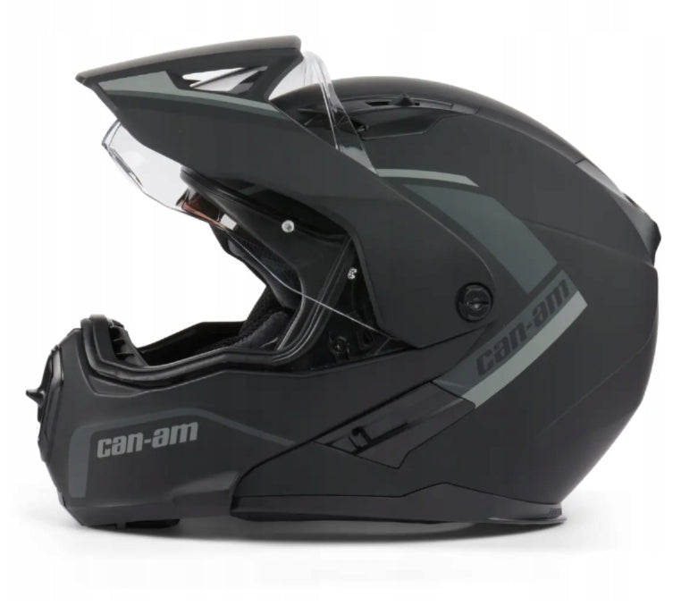 ATV Off-road Helmet MODULAR Can-Am Exome Charcoal Black (Size:2XL) Manufacturer no brand