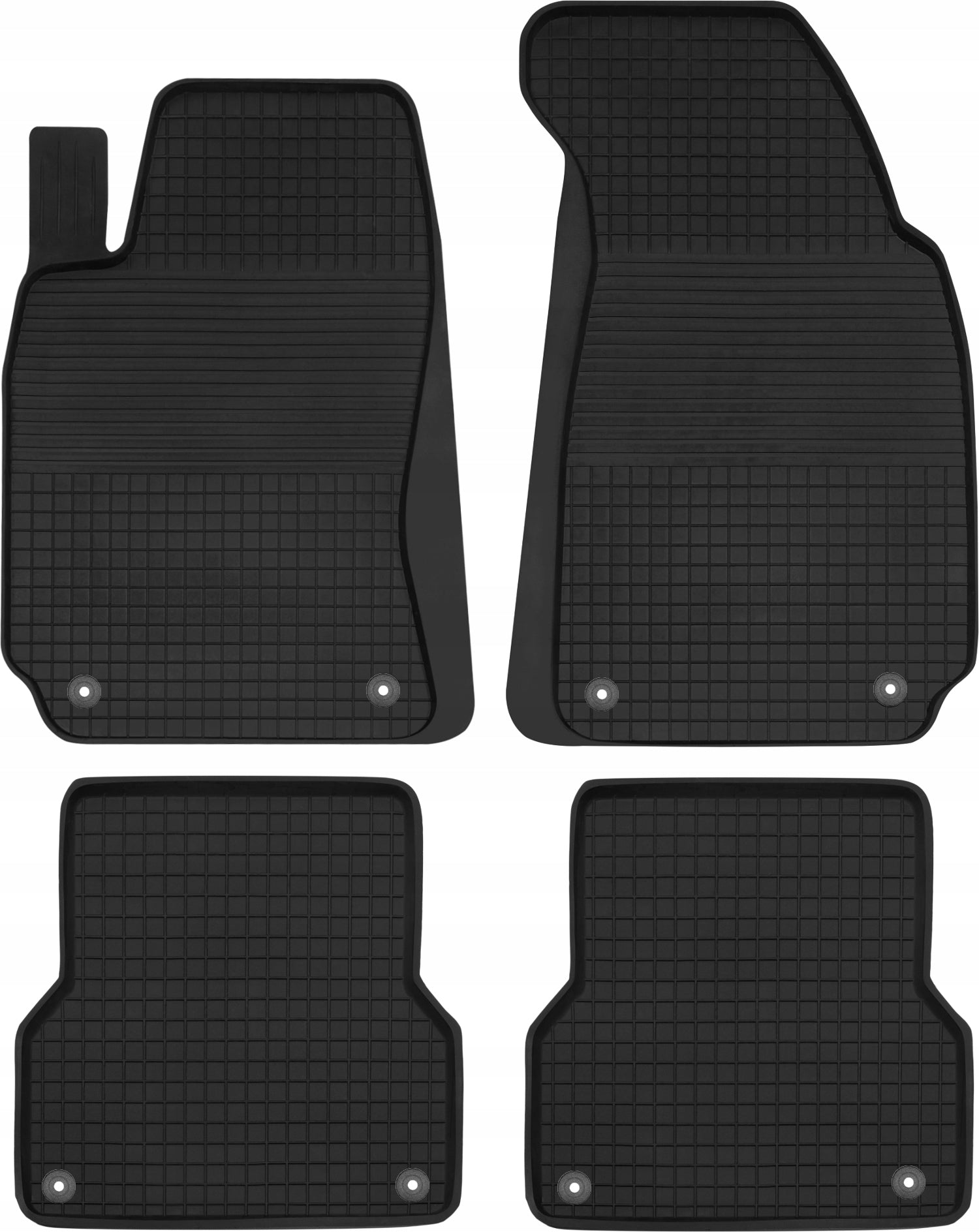 AUDI A4 B5 B6 B7 B8 B9 A6 C5 C6 C7 rubber rugs