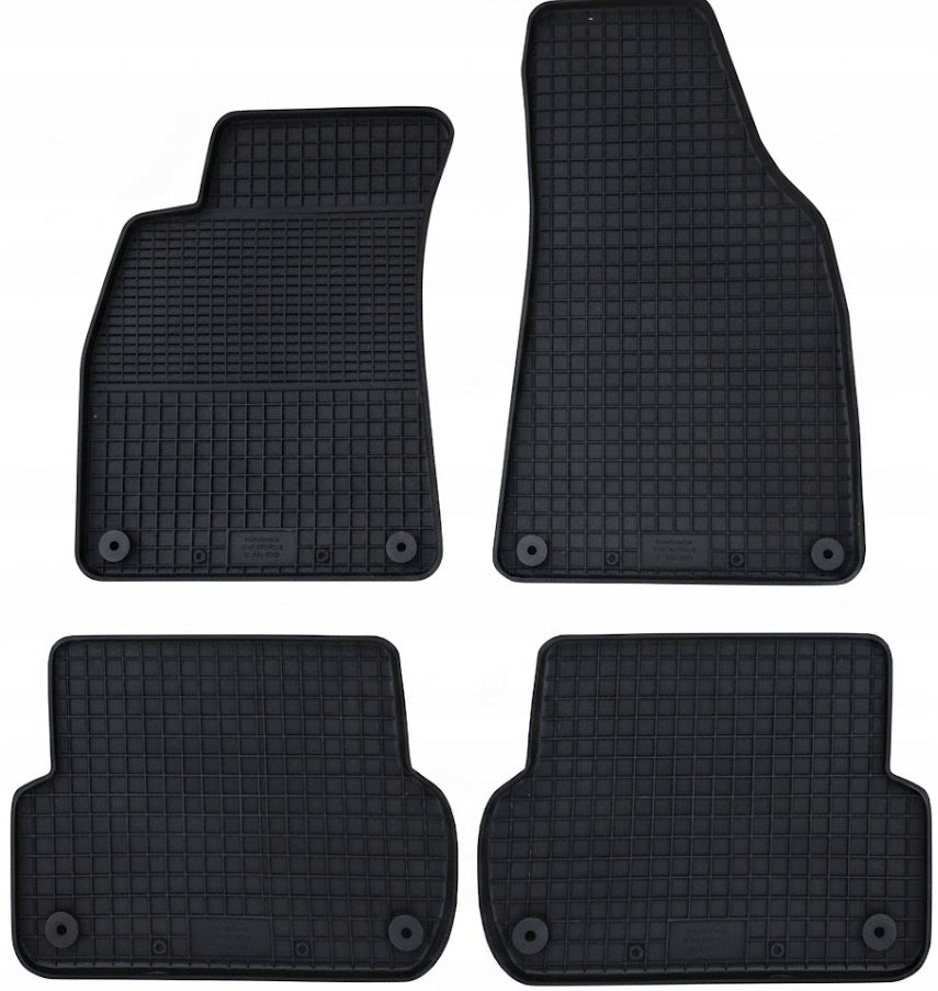 AUDI A4 B6 B7 rubber rugs ORIGINAL + STOPWATCHES