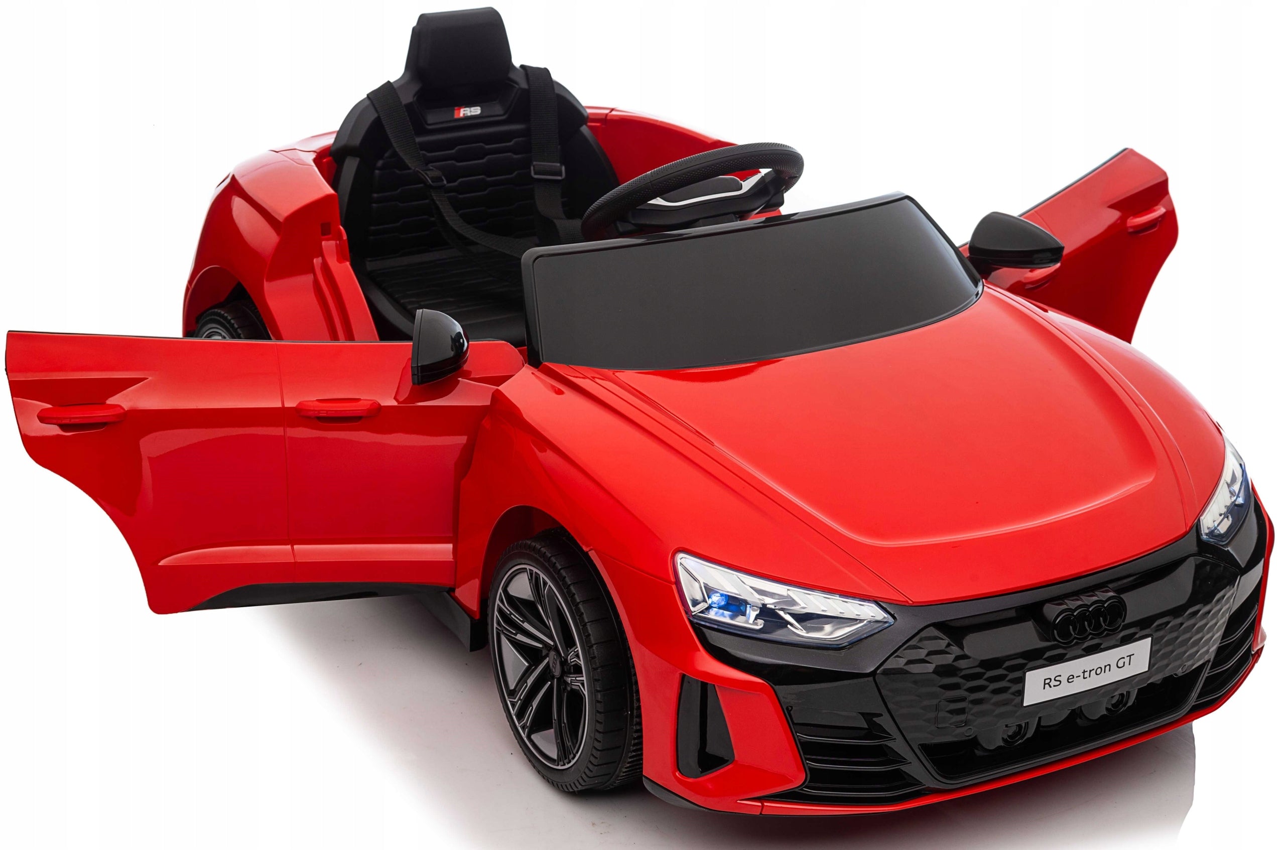 AUDI E-TRON GT RS for battery LEATHER PILOT AUTO 4x4 SOFT EVA WHEELS Certificates and opinions CE EN 71