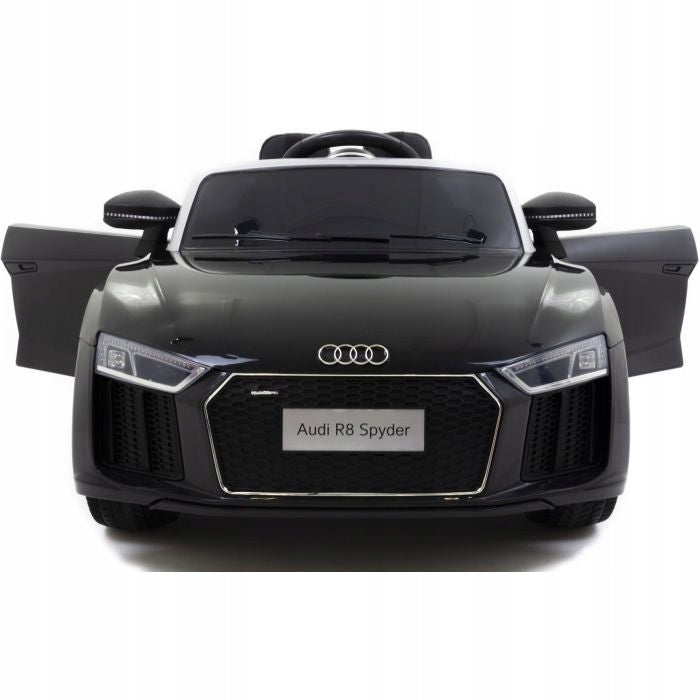 Elektro-Sportwagen für Kinder Audi R8 Spyder, schwarz 