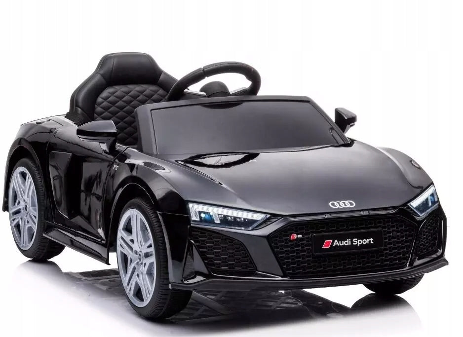 AUDI R8 Spyder BATTERY OPERATED LEATHER PILOT AUTO SOFT WHEELS EVA car Manufacturer code A300