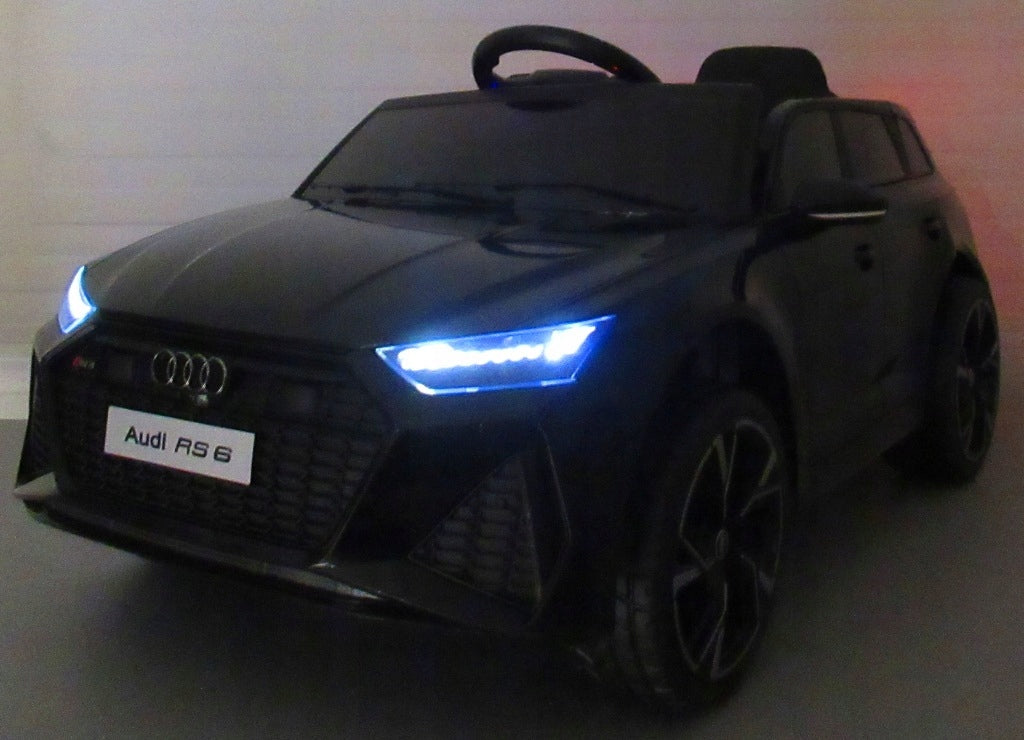 AUDI RS6 GT bb Auto for EVA battery LEATHER Remote control Lithium-ion battery Vehicle width 60 cm