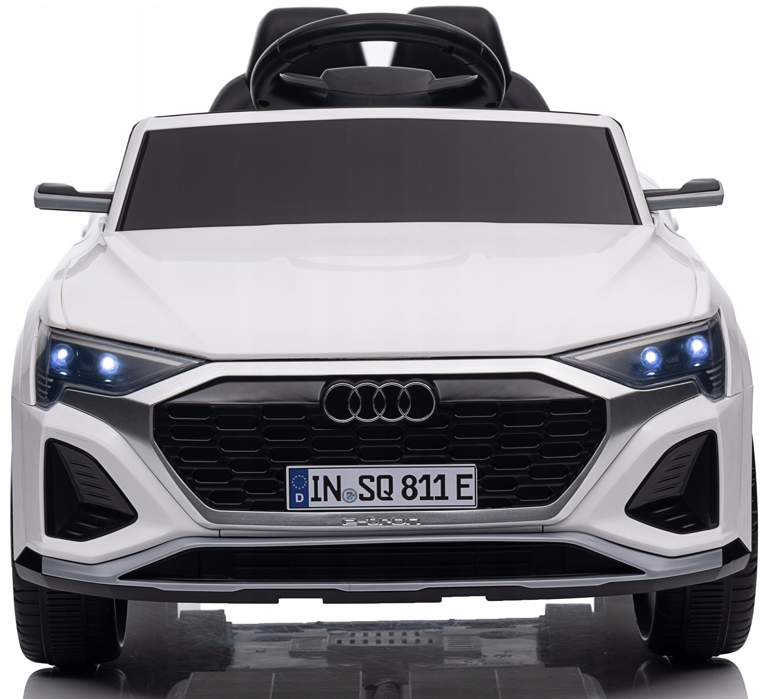 AUDI SQ8 4x4 Auto battery-operated LEATHER PILOT SOFT EVA WHEELS car 12V Certificates and opinions CE EN 71