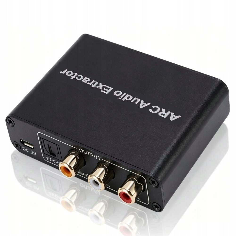 AUDIO ADAPTER ARC HDMI 192KHZ AUTOMATIC SIGNAL MUTE FUNCTION