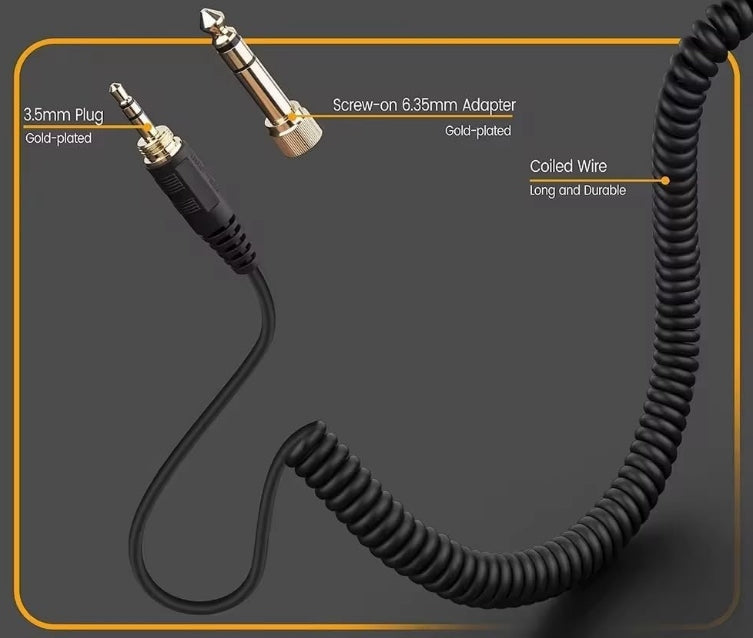 AUDIO CABLE FOR PIONEER HDJ-CUE1 X7 S7 X5 X7 JACK 2.5/3.5mm THICK Manufacturer code DXS0044