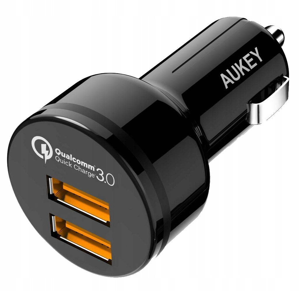 AUKEY CC-T8 car charger 2xUSB QC 3.0 36W