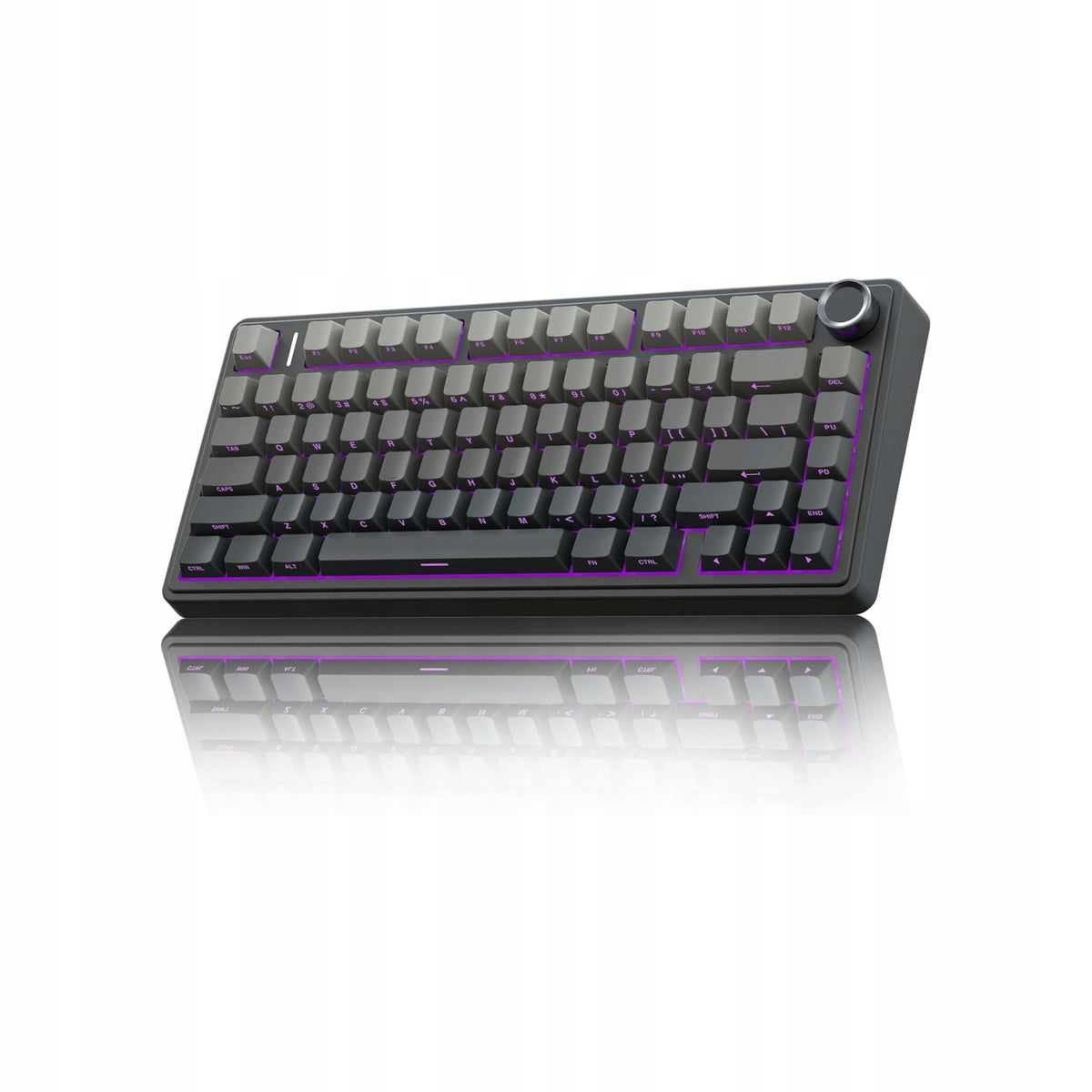 AULA F75 WIRELESS GAMING KEYBOARD BACKLIT GREY SIDE-ENGRAVED Packaging status original