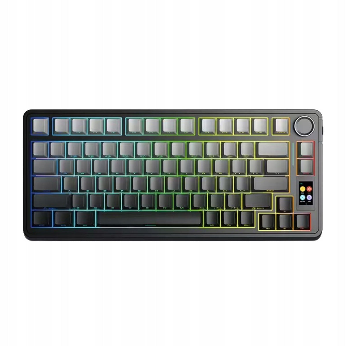 AULA S75 PRO STAR VECTOR WIRELESS GAMING KEYBOARD, BLACK GRAY