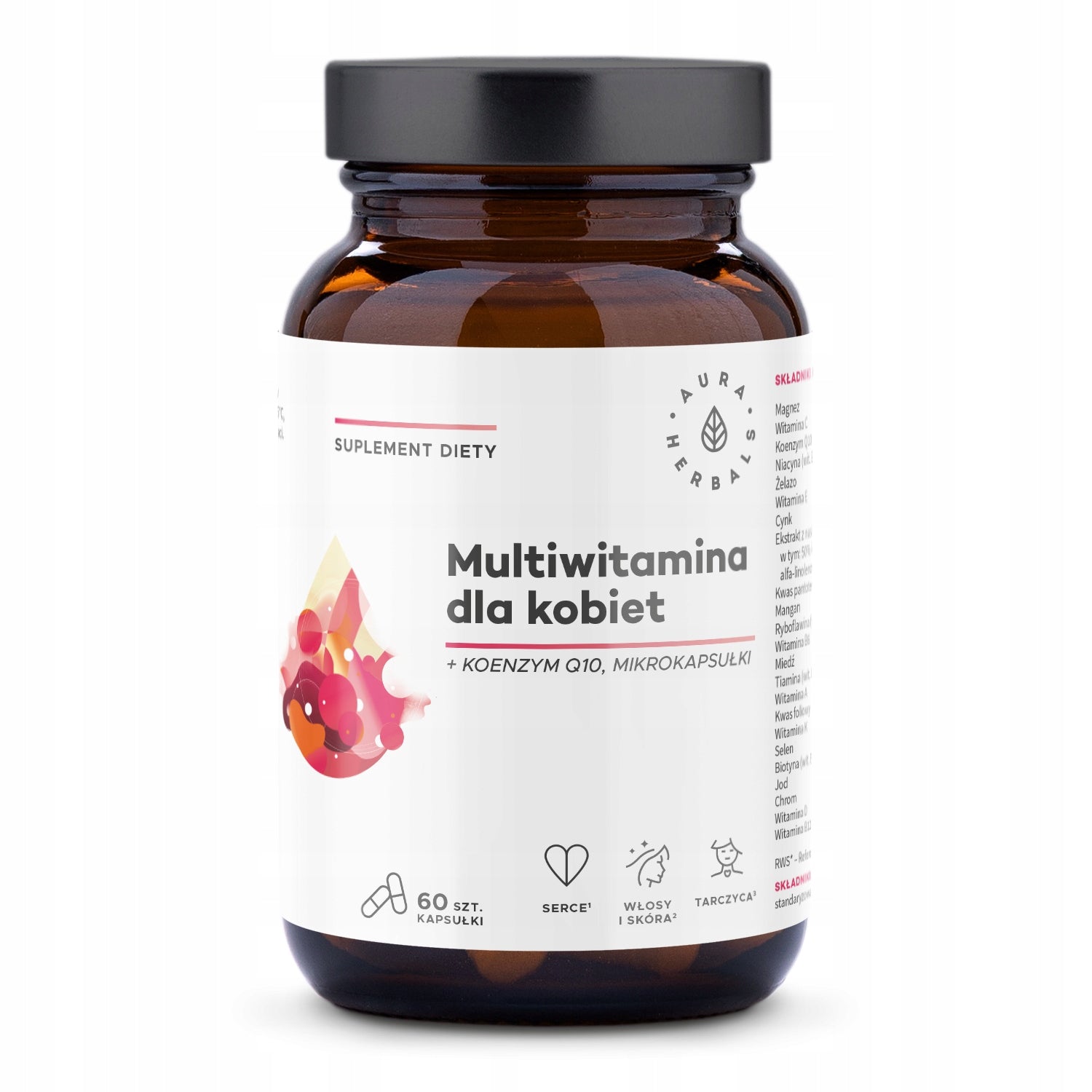 AURA HERBALS Multivitamin for women microcapsules 60 capsules