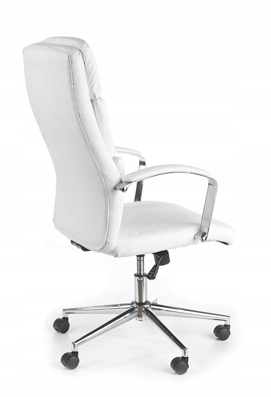 AURELIUS Halmar swivel chair – ergonomic, TILT, eco leather, white Brand Halmar