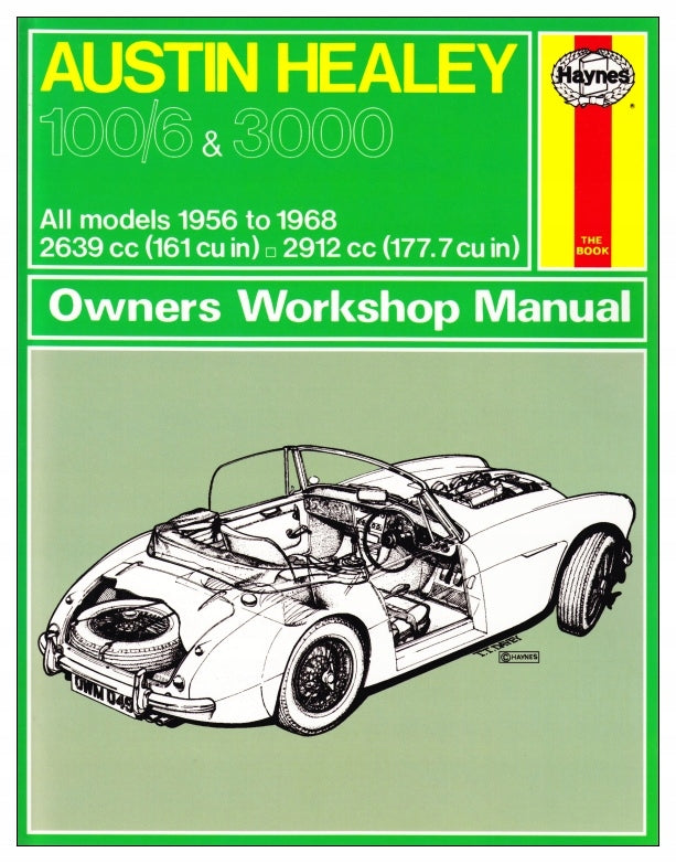 Werkstatthandbuch für Besitzer des Austin Healey 100 