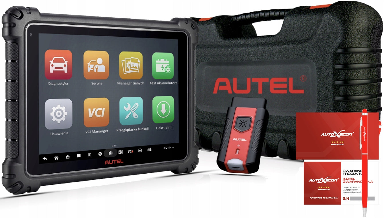 AUTEL MK906 PRO MaxiCOM Polish GLOBAL VERSION ONLINE Manufacturer code MK906PRO