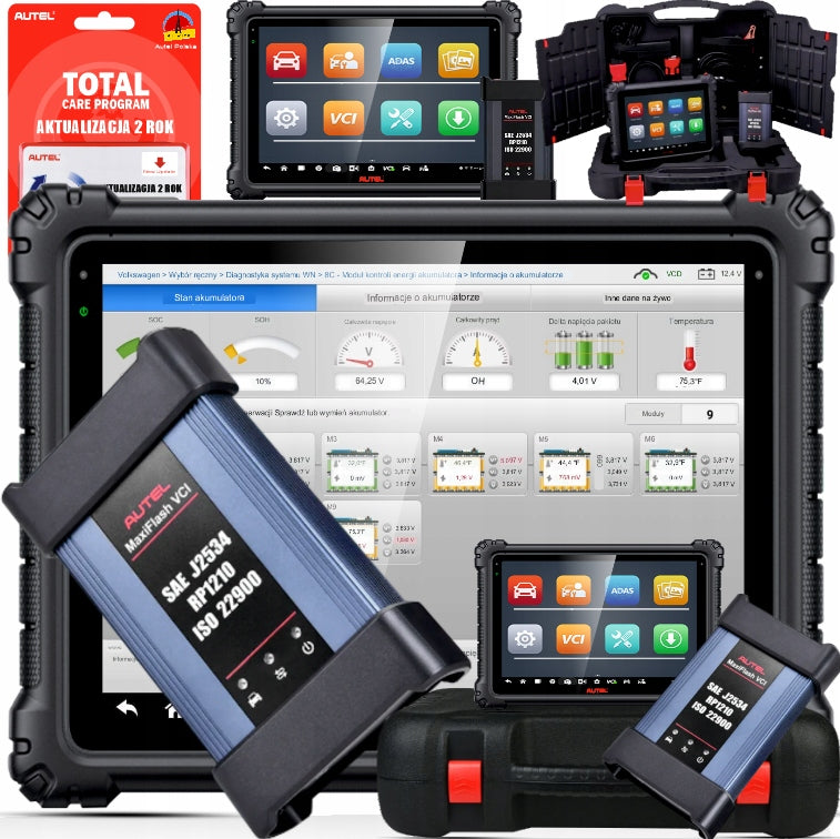 AUTEL MaxiSYS MS908S3 J2534 ONLINE PROGRAMMING Latest model 24/25 J.PL Manufacturer code MS908S3 Oficjalna Polska Dystrybucja