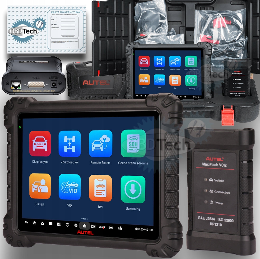AUTEL MaxiSys MS909 S2 |2026|VCI2|Topology 3.0|EV- ADAS-Ready|CAN-FD|DoIP|