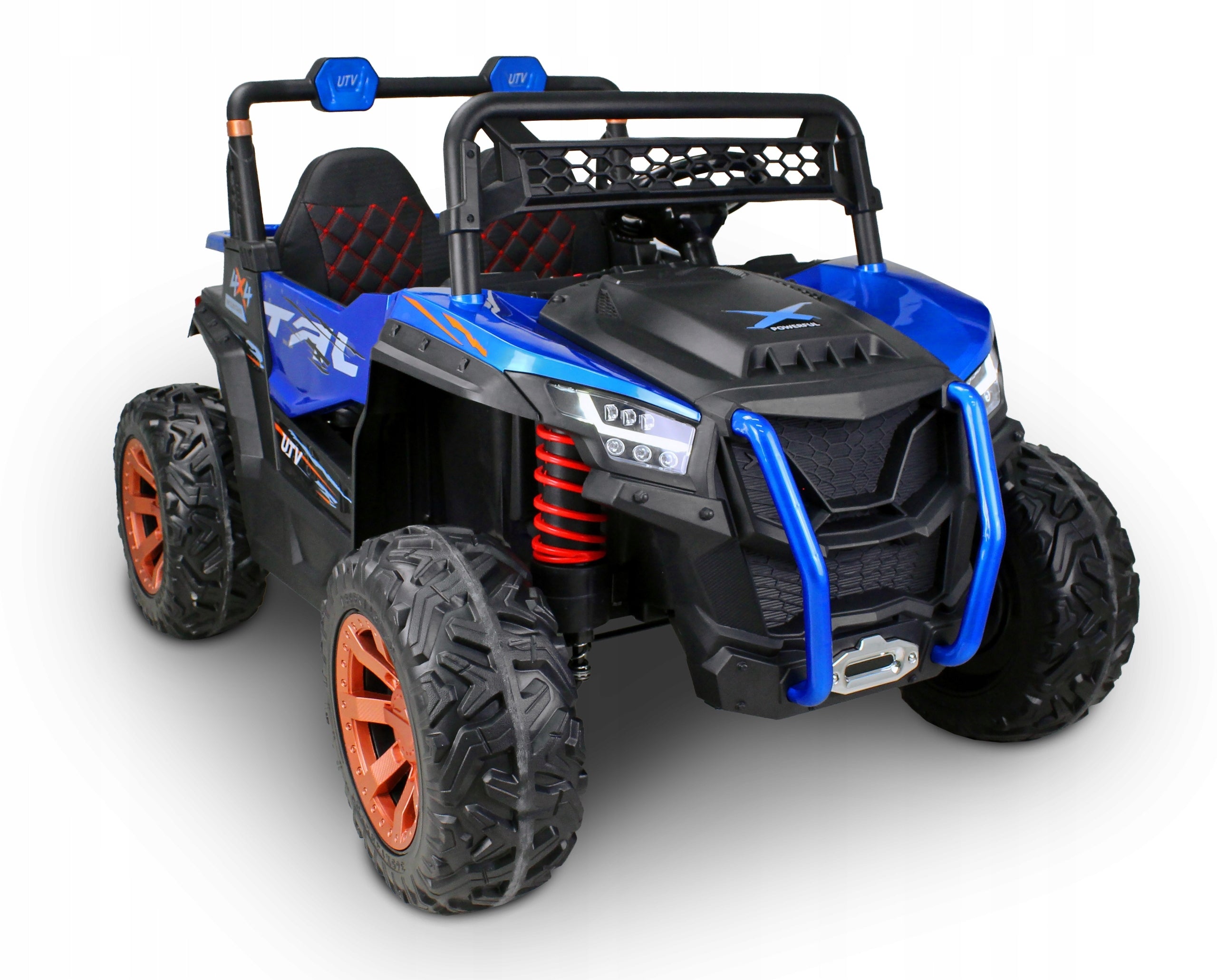 AUTO BUGGY PRO MAX BLUE FOR BATTERY, 2-SEATER, POWERFUL, SAFE