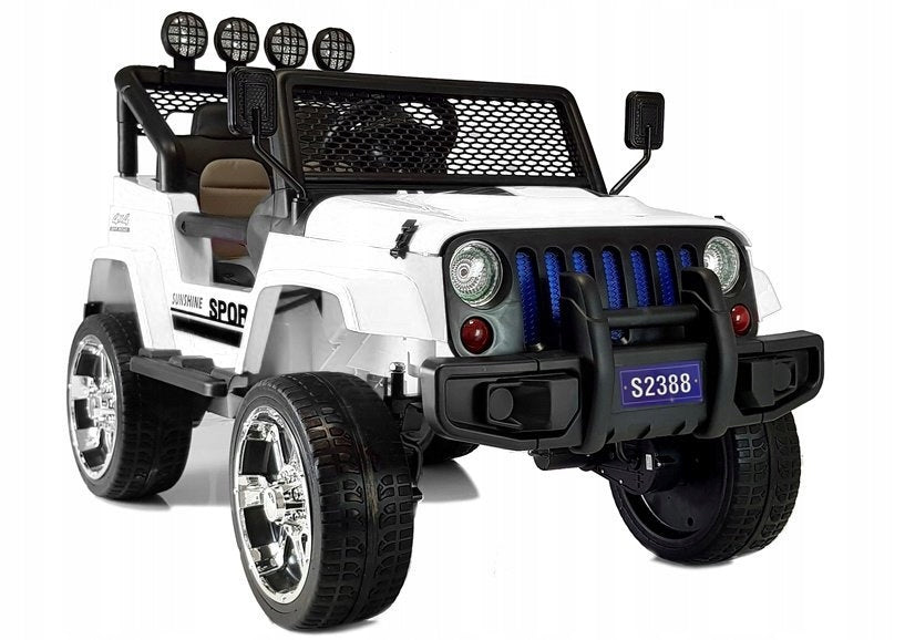 Elektro-SUV für Kinder Jeep S2388, weiß 