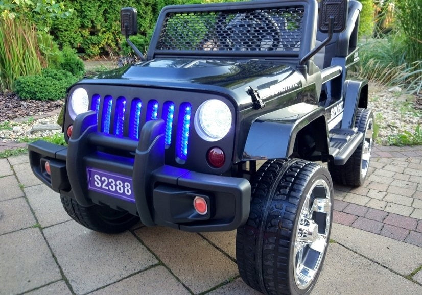 Elektro-SUV für Kinder Jeep S2388, schwarz 