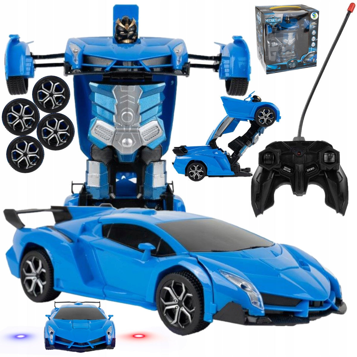 AUTO ROBOT 2in1 CAR REMOTE CONTROLLED FOR REMOTE CONTROL LED TRANSFORMING ROBOT Packaging status original