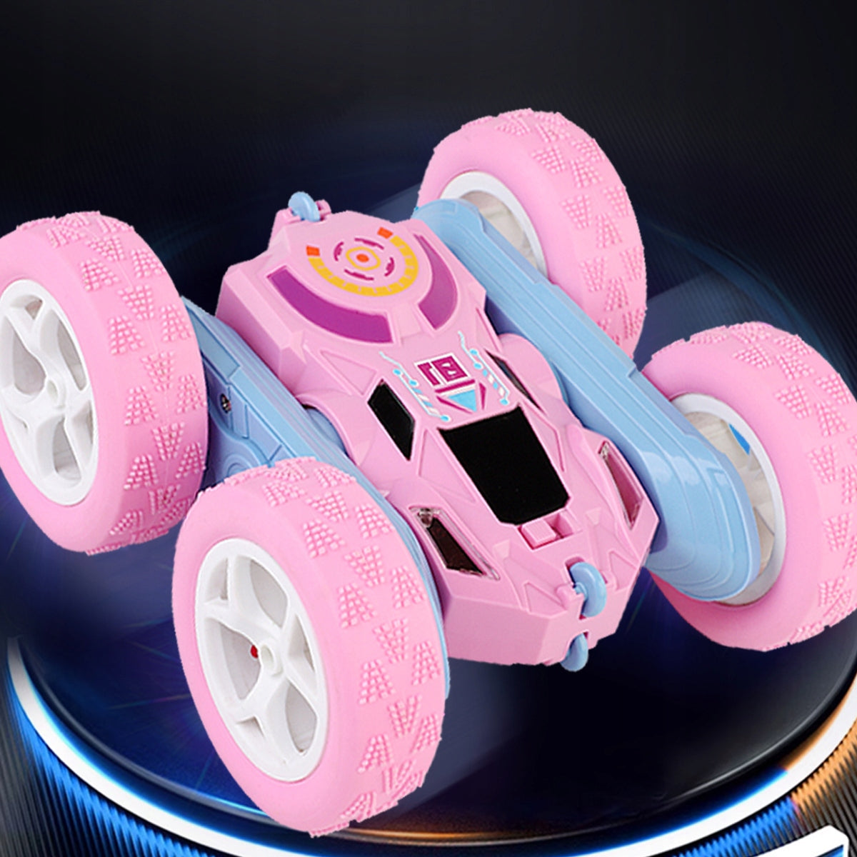 AUTO TWISTER CAR REMOTE CONTROLLED REMOTE CONTROL FOR KIDS ACROBAT Pink Kid's age 6＋ years
