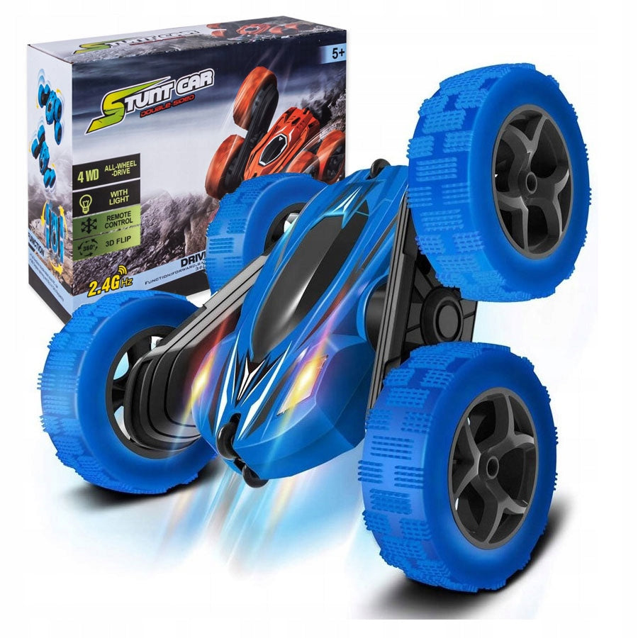 AUTO TWISTER REMOTE CONTROLLED CAR FOR CHILDREN + REMOTE CONTROL 2.4 ACROBAT LED