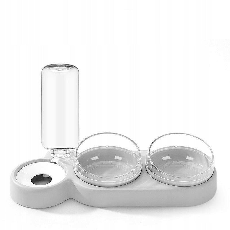 AUTOMATIC BOWL AND DRINKER FOR DOG OR CAT - 2IN1 - 13,5x38x19 CM Packaging status original