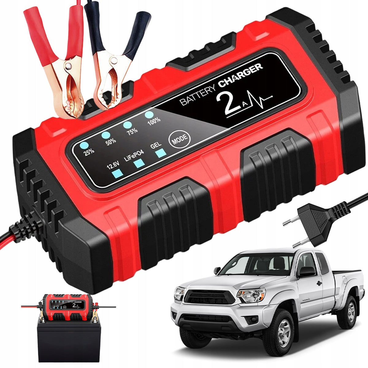 AUTOMATIC CAR RECTIFIER WITH SURGE AND SHORT CIRCUIT PROTECTION