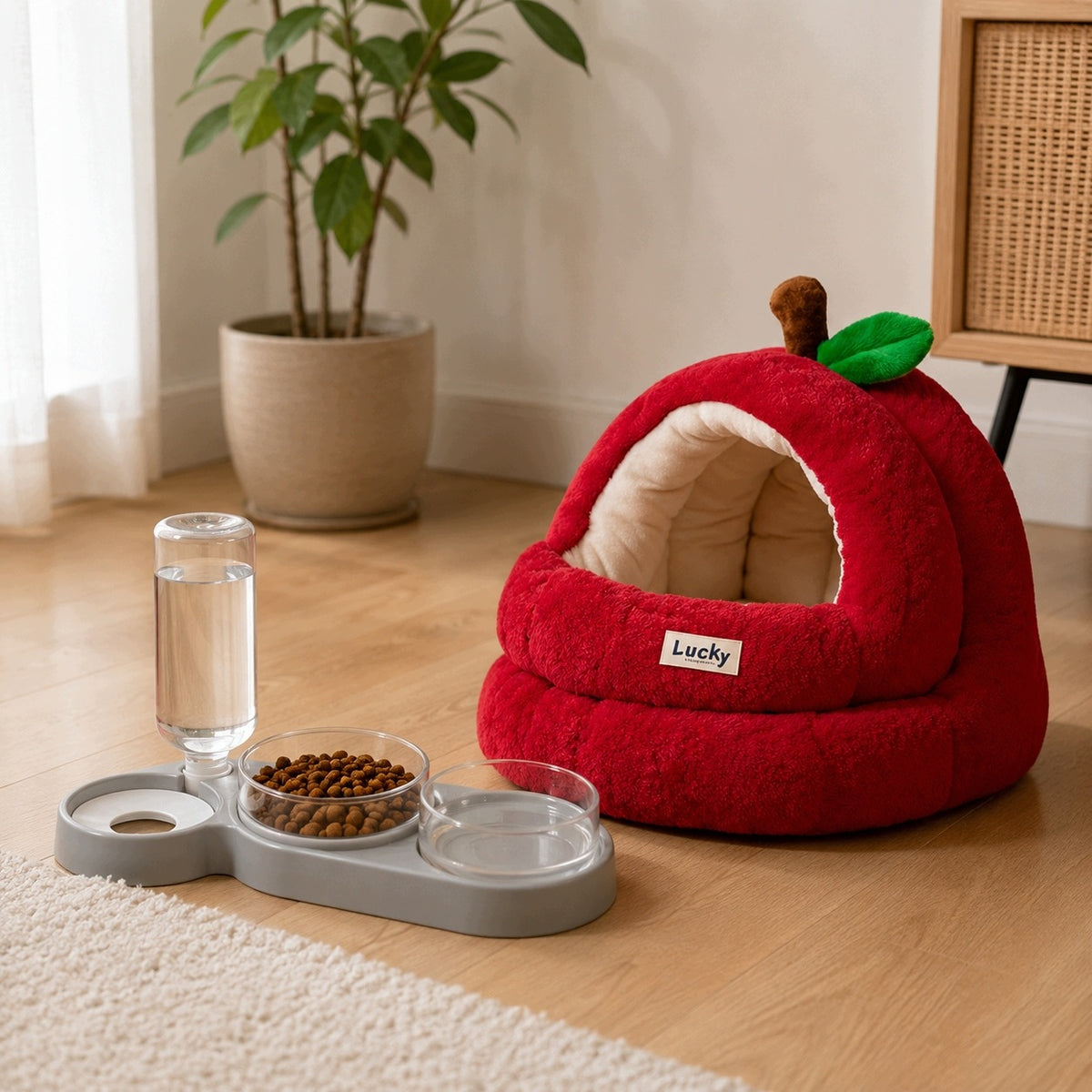 AUTOMATIC CAT DOG DRINKER BOWLS PET BOTTLE 200ml Manufacturer code KOT30