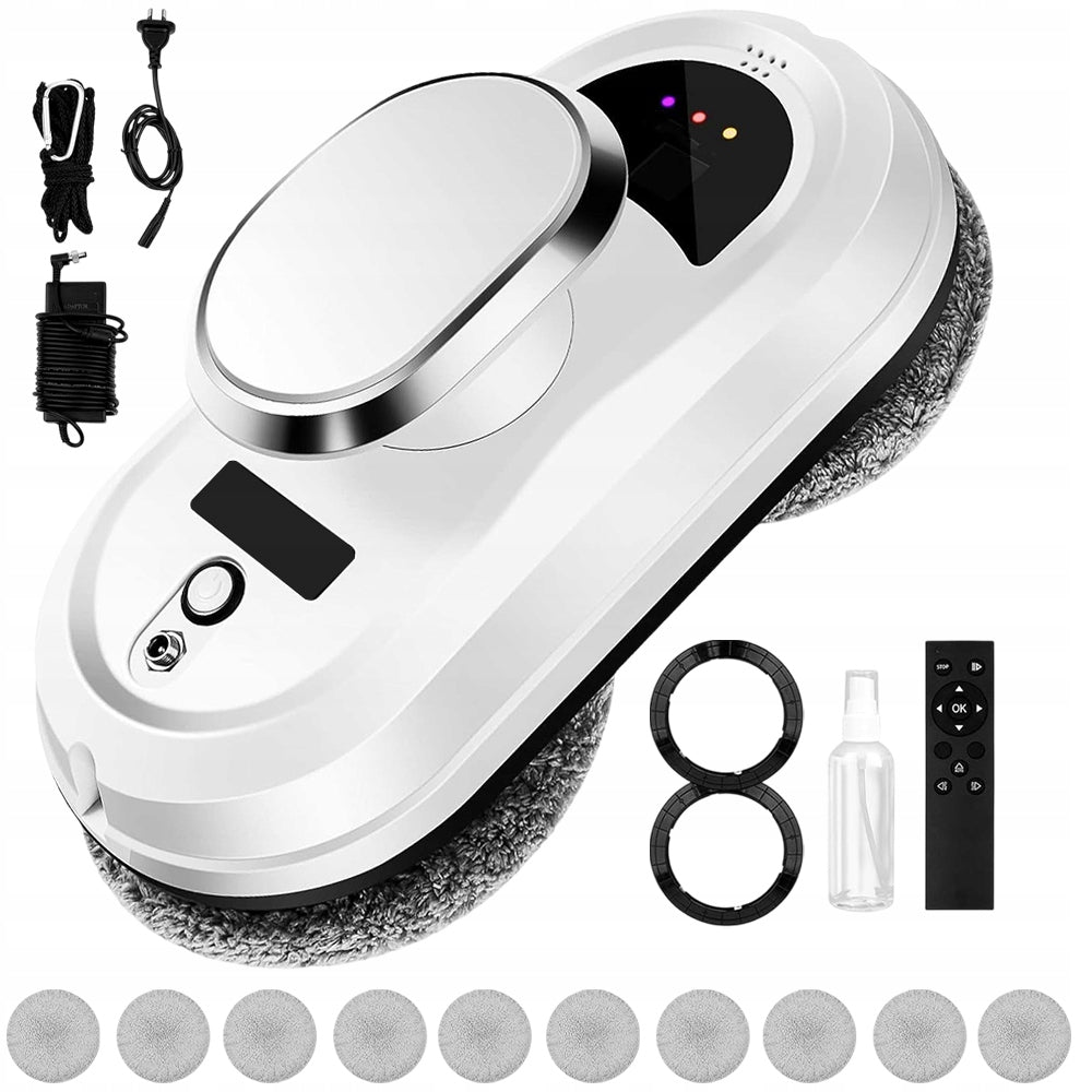 AUTOMATIC CLEANING DEVICE 29CM WHITE CLEANING ROUTE PLANNING Brand Bedee