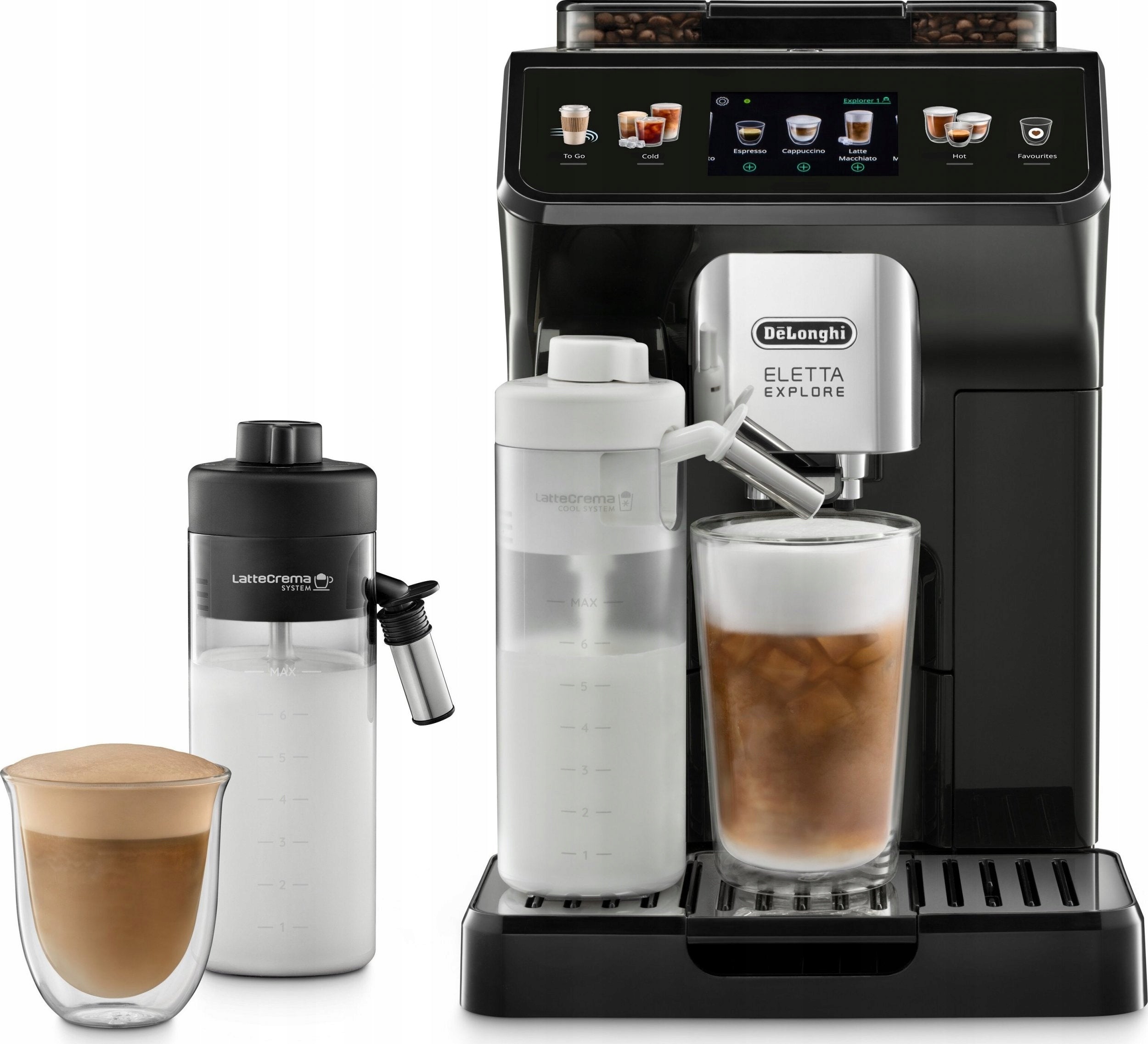 AUTOMATIC COFFEE MAKER De'Longhi ECAM450.65.G Eletta Explore 1450W