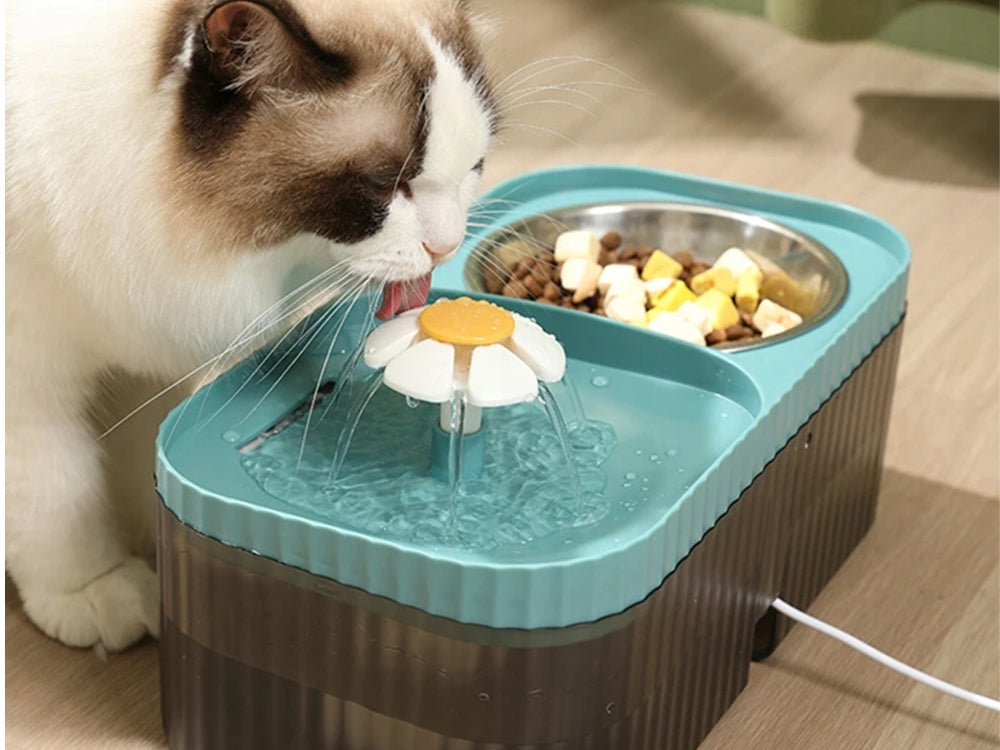 AUTOMATIC DOG CAT DRINKER WATER FOUNTAIN FILTER FOOD BOWL Manufacturer code 557013570