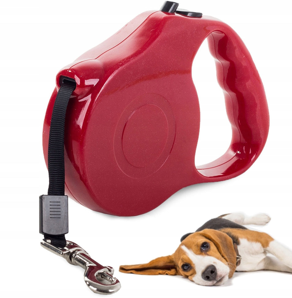 AUTOMATIC DOG LEAK WITH LOCKING TAPE 5m 150kg